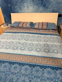 Letto matrimoniale con contenitore