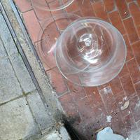 campana in vetro lavorato