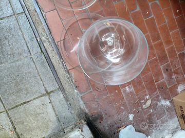campana in vetro lavorato