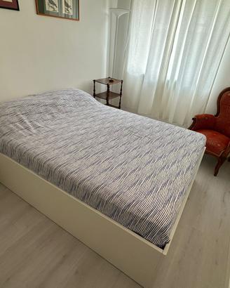 Letto ikea 1 piazza e mezzo con cassettone
