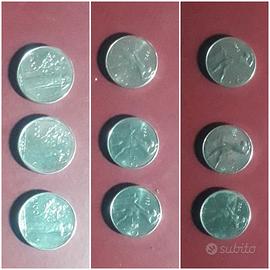 Lotto.9.Monete da 50 E 100 Lire