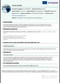 Aiuto Couco e lavapiatti