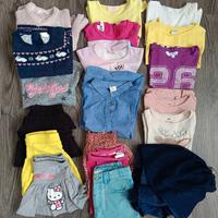19 capi di abbigliamento bambina 92 cm