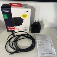 Carica batterie Trust per pc - smartphone. Nuovo