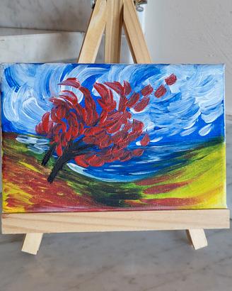 Quadro astratto "The Wind"