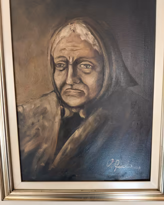 quadro olio su tela figurativo Giuliano Ottaviani 