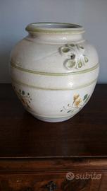 vaso speziale ceramica planta medica erboristeria