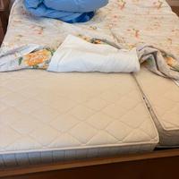 Matrrassi + reti con doghe  una motorizzata