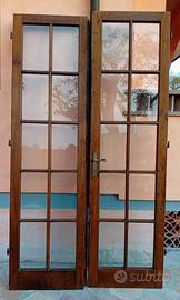 Porta da interno in castagno massello