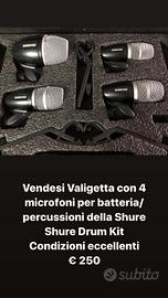 Microfoni Shure - set per batteria e percussioni