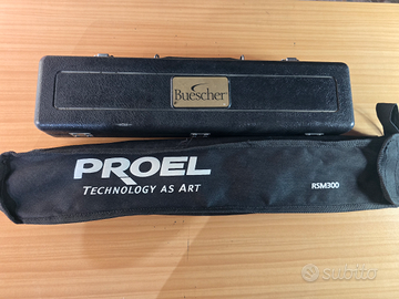 Flauto Traverso Buescher BU-1 argentato