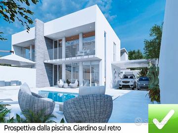 Villa Nuova Costruzione Panoramica Campo Calabro