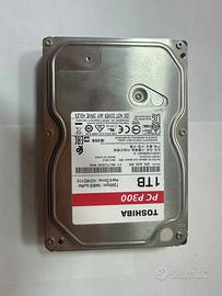 Hard Disk Toshiba da 1Tb + cavo sata