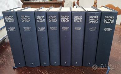 Storia d'Italia - 14 Volumi Einaudi 