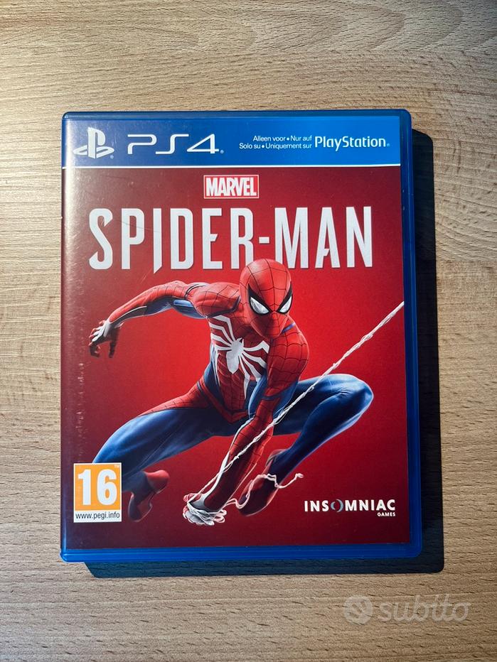 Jeu Spider-man PS1 - Disque Seul, Bon état (boîtier Cassé), Version Italienne