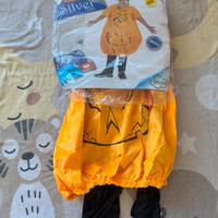 Costume di Halloween zucca 4 anni