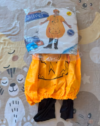 Costume di Halloween zucca 4 anni