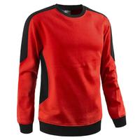 FELPA GIROCOLLO LINE ROSSO/NERO SOTTOZERO