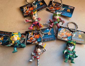 Set 5 portachiavi Cavalieri dello zodiaco seiya