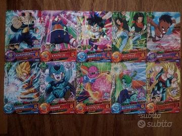 Carte Dragon Ball Heroes originali dal Giappone