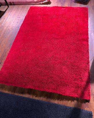 Tappeto ikea Shaggy Unito Rosso