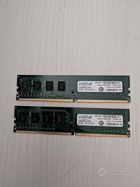 RAM Crucial 2x4GB 2133MHz