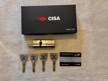 Blocchetto serratura e chiavi CISA