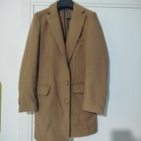 Cappotto uomo marrone cammello