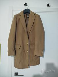 Cappotto uomo marrone cammello