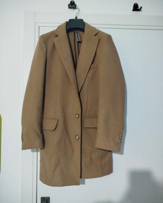 Cappotto uomo marrone cammello
