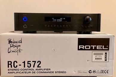 Rotel Preamp. RC-1572 + Finale RB-1582MKII