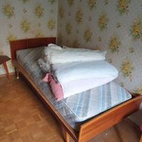 letto singolo con materasso