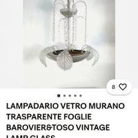 Lampadario murano