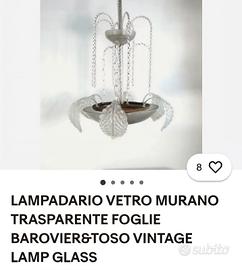 Lampadario murano
