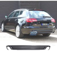 DIFFUSORE PER AUDI A6 C6 4F AVANT SEDAN 08-11 LOOK
