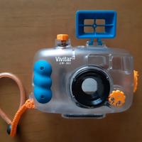 Scafandro macchina fotografica subacquea