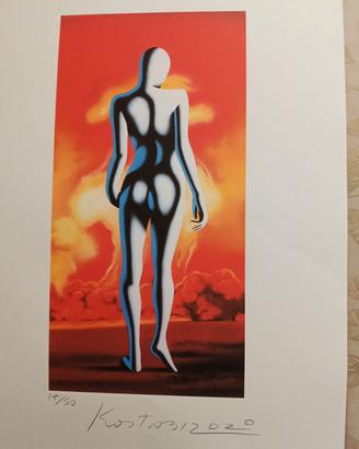 Mark kostabi grafica 50x70.