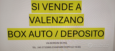 Box auto deposito a Valenzano