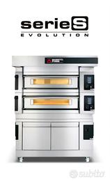 Forno moretti s100e - doppia camera e cella