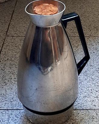 thermos caraffa vintage di metallo anni 70