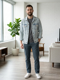 Giacca Jeans Zara uomo
