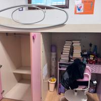 Letto e Armadio Bambina