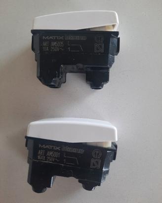 matix bticino interruttore e pulsante