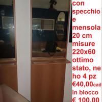 specchi in legno vari