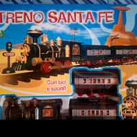 Pista e treno Santa Fe a batterie 