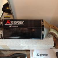 scarico Akrapovic kawasaki Z900 2024