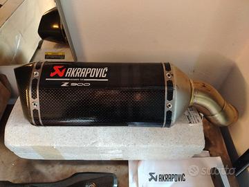 scarico Akrapovic kawasaki Z900 2024