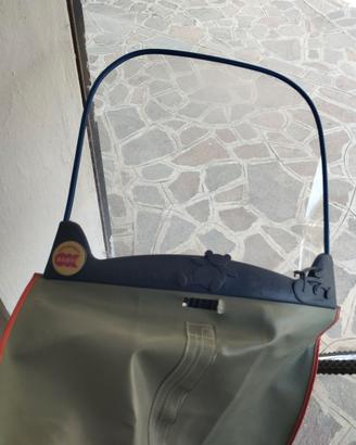 Paravento per bicicletta