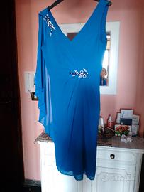 Abito elegante da cerimonia bluet 