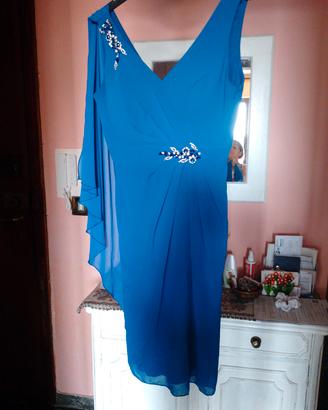Abito elegante da cerimonia bluet 